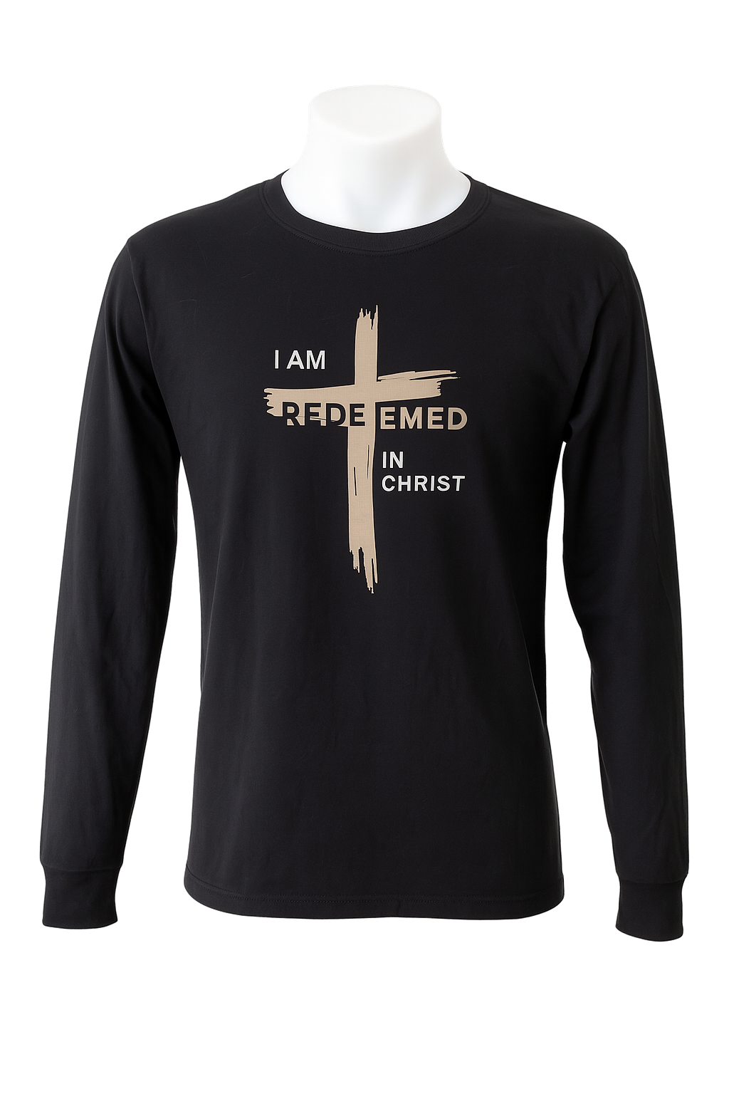 Long-Sleeved I am Redeemed T-Shirt