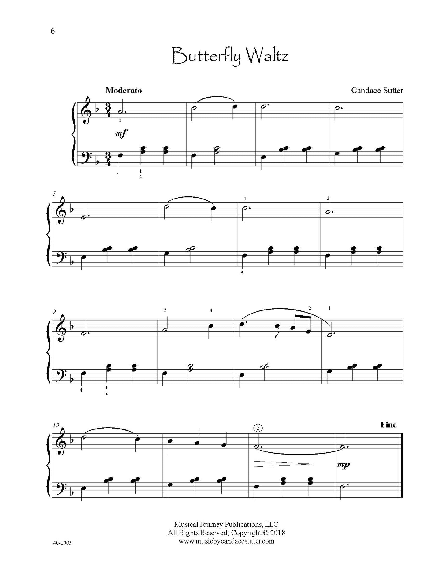 Three Little Waltzes Book 1