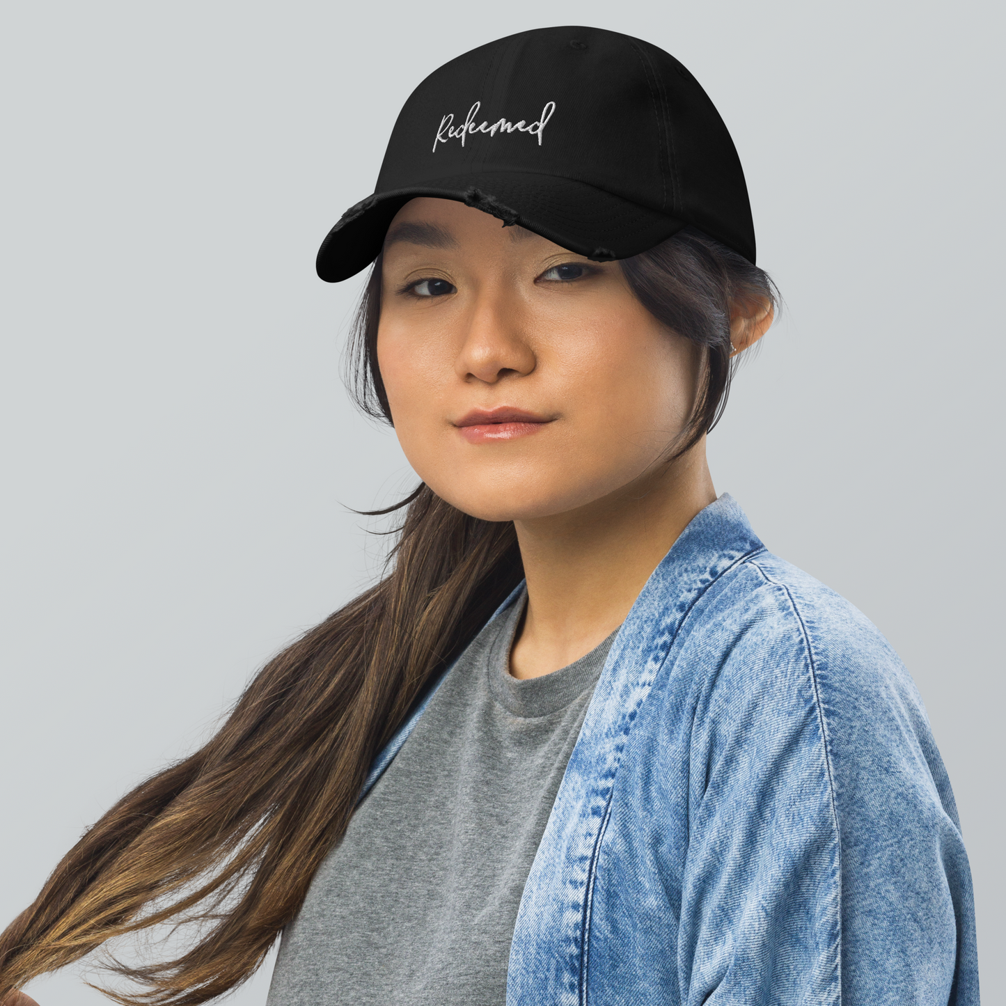 Redeemed Distressed Hat