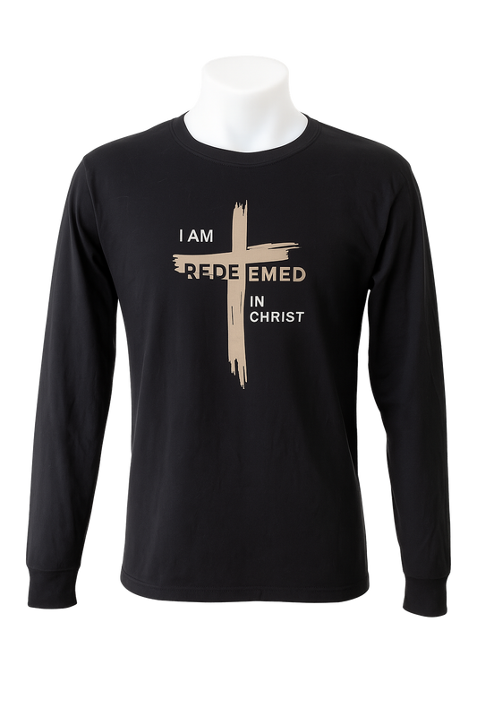 Long-Sleeved I am Redeemed T-Shirt