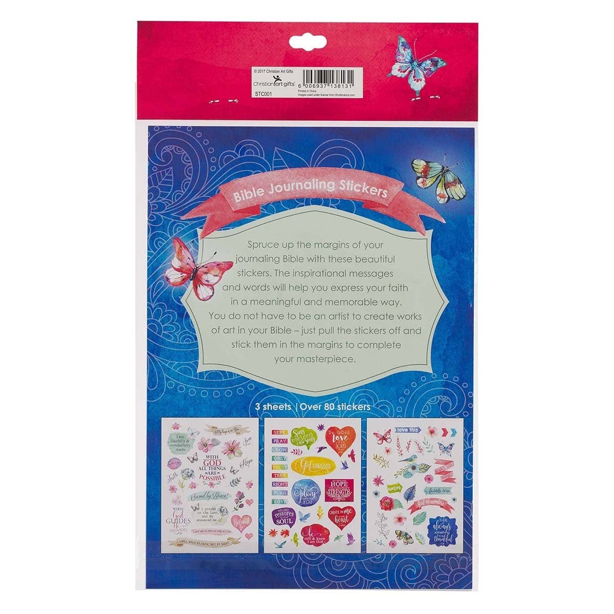 Stickers for Bible Journaling 3 Sheets