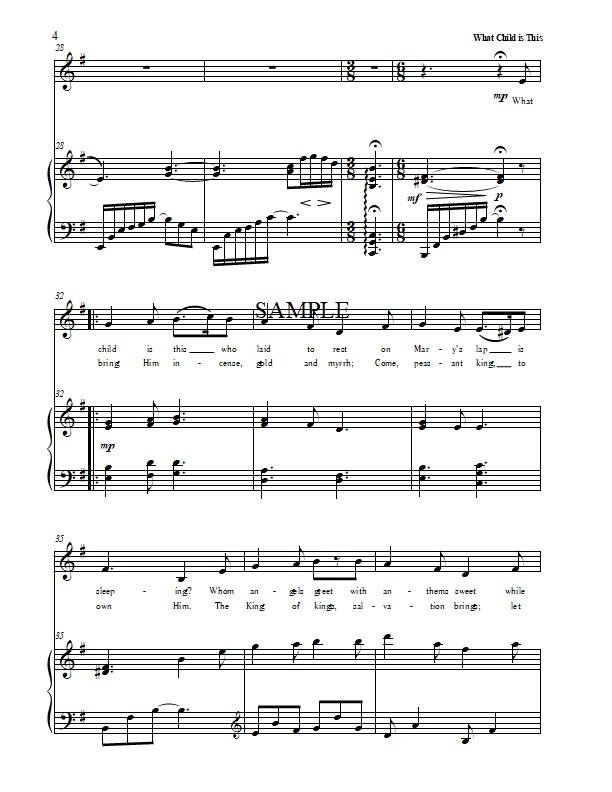 Christmas Meditation Aria (CD & Sheet Music)