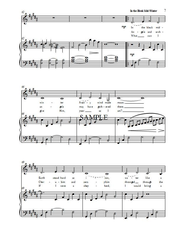 Christmas Meditation Aria (Sheet Music)